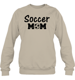 Soccer Mom Sports Shirt Unisex Fleece Pullover Sweatshirt