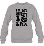 In My Sweet 15 Era Birthday Shirt Unisex Fleece Pullover Sweatshirt