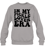 In My Pickle Lover Era Shirt Unisex Fleece Pullover Sweatshirt