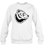Bear Shirt Unisex Fleece Pullover Sweatshirt