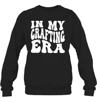 In My Crafting Era Unisex Fleece Pullover Sweatshirt