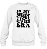 In My Sweet Sixteenth Era Birthday Shirt Unisex Fleece Pullover Sweatshirt