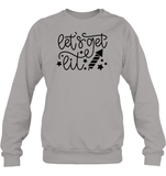 Let's Get Lit 4th Of July Shirt Unisex Fleece Pullover Sweatshirt