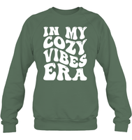 In My Cozy Vibes Era Shirt Unisex Fleece Pullover Sweatshirt