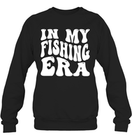 In My Fishing Era Unisex Fleece Pullover Sweatshirt