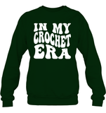 In My Crochet Era Unisex Fleece Pullover Sweatshirt