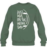 Just Here for the Halftime Show Shirt - For the True Fans! Unisex Fleece Pullover Sweatshirt