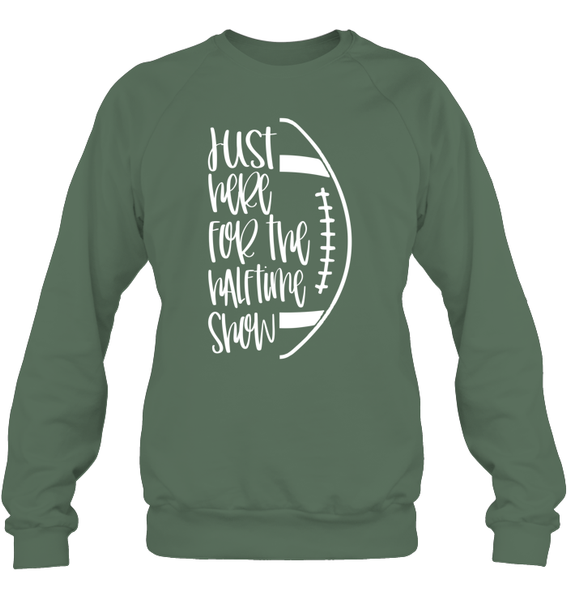 Just Here for the Halftime Show Shirt - For the True Fans! Unisex Fleece Pullover Sweatshirt