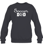 Soccer Dad Sports Shirt Unisex Fleece Pullover Sweatshirt