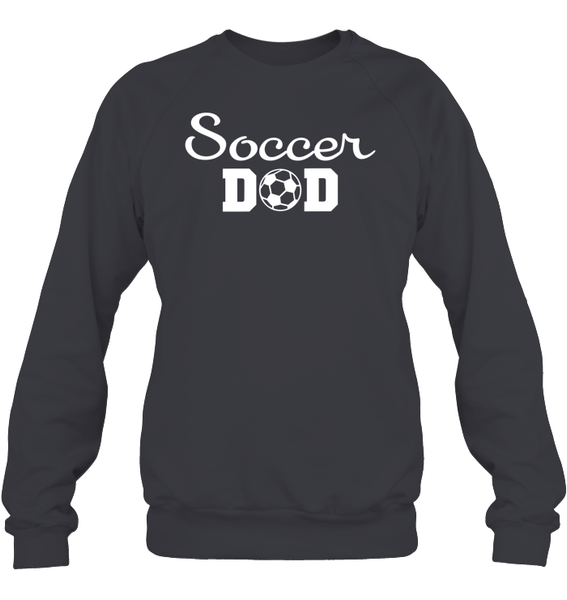 Soccer Dad Sports Shirt Unisex Fleece Pullover Sweatshirt