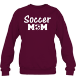 Soccer Mom Sports Shirt Unisex Fleece Pullover Sweatshirt