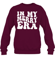 In My Merry Era Shirt Unisex Fleece Pullover Sweatshirt