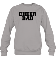 Cheer Dad Unisex Fleece Pullover Sweatshirt