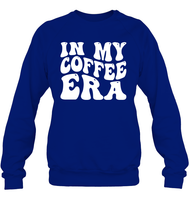In My Coffee Era Shirt Unisex Fleece Pullover Sweatshirt