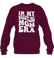In My Wrestling Mom Era Sports Shirt Unisex Fleece Pullover Sweatshirt
