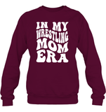 In My Wrestling Mom Era Sports Shirt Unisex Fleece Pullover Sweatshirt