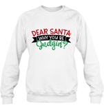 Funny Christmas Shirt Dear Santa Why You Be Judgin Shirt For Kids