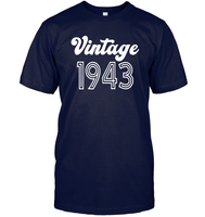 1943 Retro Vintage Birth Year Blast Unisex Short Sleeve Classic Tee