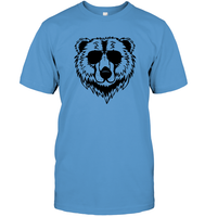 Cool Grizzly Bear Shirt Unisex Short Sleeve Classic Tee
