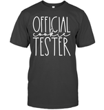 Official Cookie Tester Christmas Shirt Unisex Short Sleeve Classic Tee