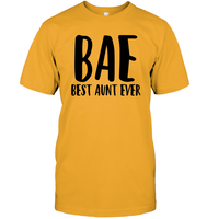 BAE Best Aunt Ever Family Shirt Unisex Short Sleeve Classic Tee