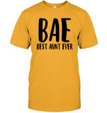BAE Best Aunt Ever Family Shirt Unisex Short Sleeve Classic Tee