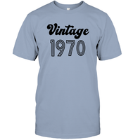 1970 Retro Vintage Birth Year Blast Unisex Short Sleeve Classic Tee