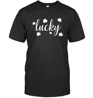 Lucky St Patrick's Day Shirt Unisex Short Sleeve Classic Tee