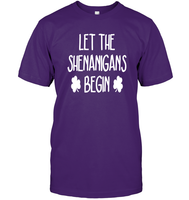 Let The Shenanigans Begin St Patrick's Day Shirt Unisex Short Sleeve Classic Tee