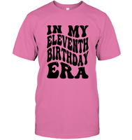 In My Eleventh Birthday Era Birthday Shirt Unisex Short Sleeve Classic Tee