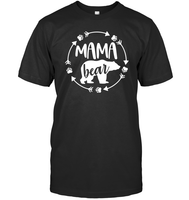 Mama Bear Family Shirt Unisex Short Sleeve Classic Tee