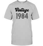 1984 Retro Vintage Birth Year Blast Unisex Short Sleeve Classic Tee