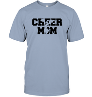 Cheer Mom With Cheerleader Unisex Short Sleeve Classic Tee