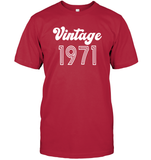 1971 Retro Vintage Birth Year Blast Unisex Short Sleeve Classic Tee