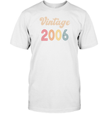 2006 Retro Vintage Birth Year Blast Unisex Shirt, Long Sleeve, Hoodie, Sweatshirt