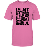 In My 17th Birthday Era Birthday Shirt Unisex Short Sleeve Classic Tee