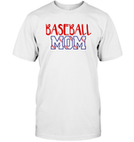 Baseball Mom Shirt, Long Sleeve, Hoodie, and Sweatshirt With Baseball Stripes