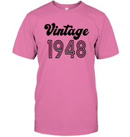 1948 Retro Vintage Birth Year Blast Unisex Short Sleeve Classic Tee