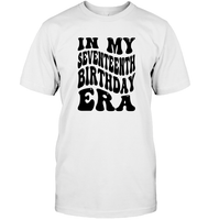 In My Seventeenth Birthday Era Birthday Shirt Unisex Short Sleeve Classic Tee