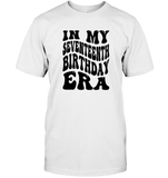 In My Seventeenth Birthday Era Birthday Shirt Unisex Short Sleeve Classic Tee