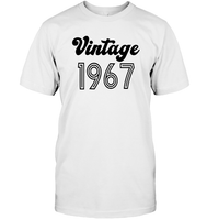 1967 Retro Vintage Birth Year Blast Unisex Short Sleeve Classic Tee