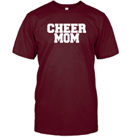Cheer Mom T Shirt Unisex Short Sleeve Classic Tee