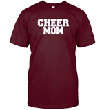 Cheer Mom T Shirt Unisex Short Sleeve Classic Tee