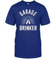 Garage Drinker Shirt Unisex Long Sleeve Classic Tee