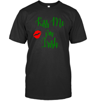 Kiss Me, I'm Irish St Patrick's Day Shirt Unisex Short Sleeve Classic Tee
