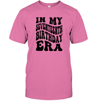 In My Seventeenth Birthday Era Birthday Shirt Unisex Short Sleeve Classic Tee
