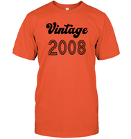 2008 Retro Vintage Birth Year Blast Unisex Short Sleeve Classic Tee