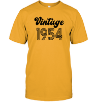 1954 Retro Vintage Birth Year Blast Unisex Short Sleeve Classic Tee