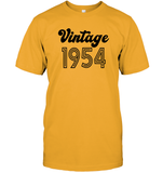 1954 Retro Vintage Birth Year Blast Unisex Short Sleeve Classic Tee