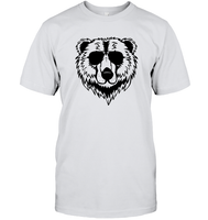 Cool Grizzly Bear Shirt Unisex Short Sleeve Classic Tee